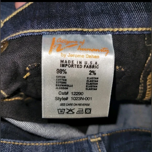 Citizens Of Humanity Dita Jeans Size Petite 26 Blue Denim Low Rise Bootcut - Picture 8 of 13